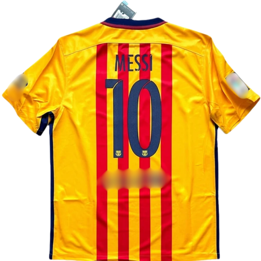 Jersey Barcelona Away Retro 2015 Messi