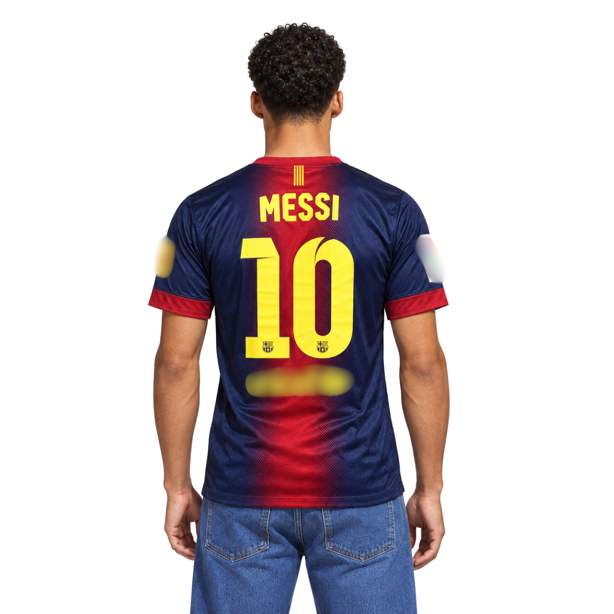Jersey Barcelona Home Retro 2012 Messi