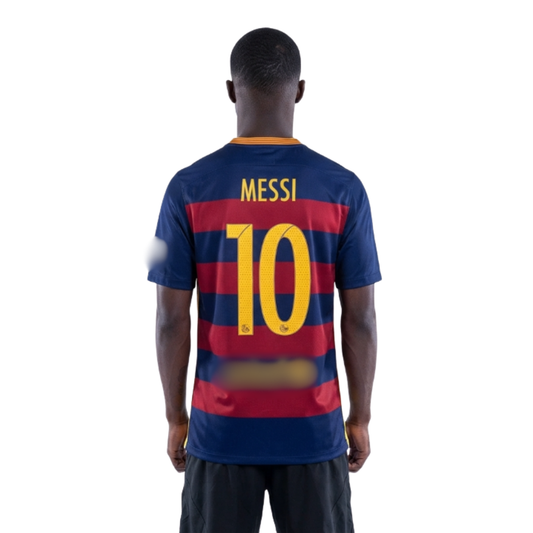 Jersey Barcelona Home Retro 2015 Messi