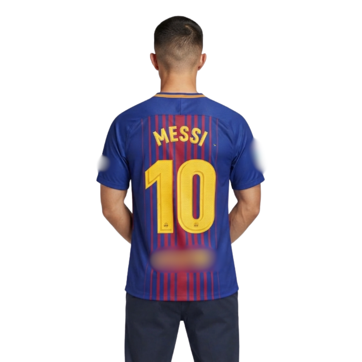 Jersey Barcelona Home Retro 2017 Messi