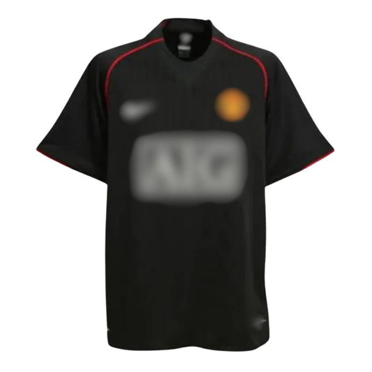 Jersey Manchester United Away Retro 2007-08 - Black